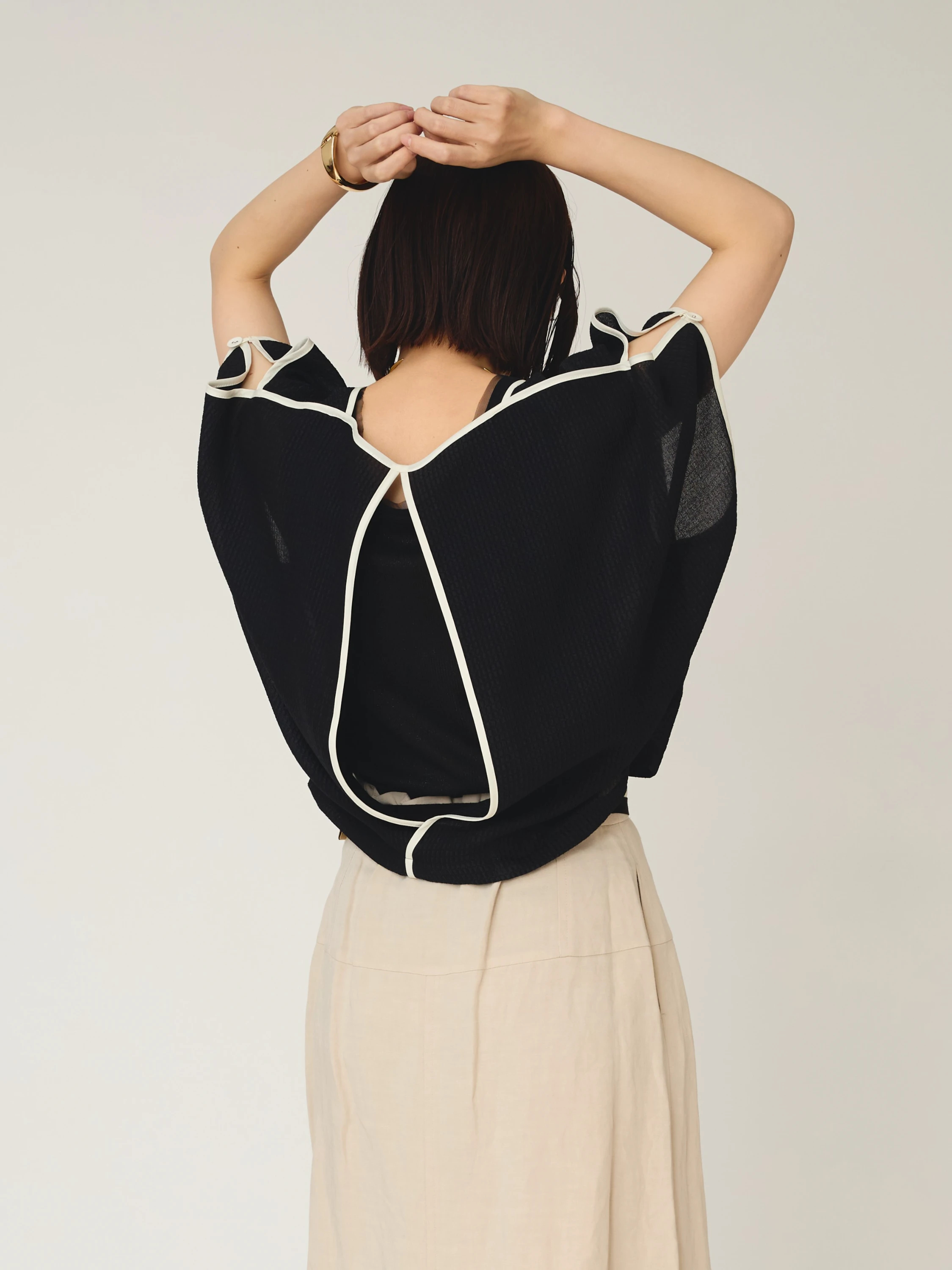 3WAYパイピングブラウス / COOMB（クーム）のシャツ・ブラウス通販  