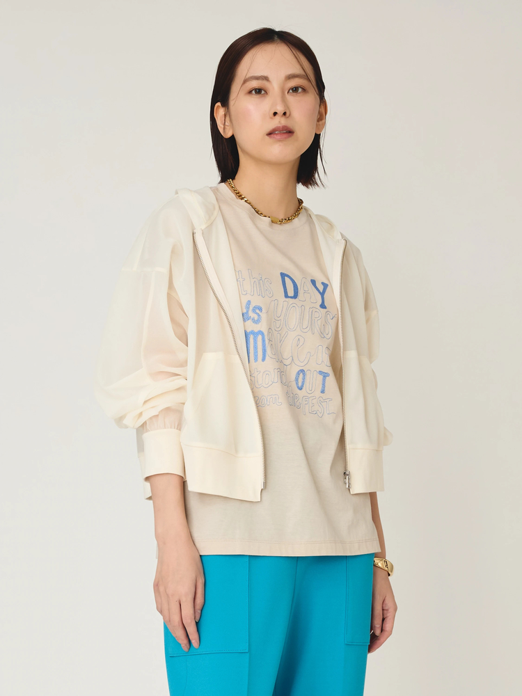 COOMB(クーム) |刺しゅうロゴＴシャツ