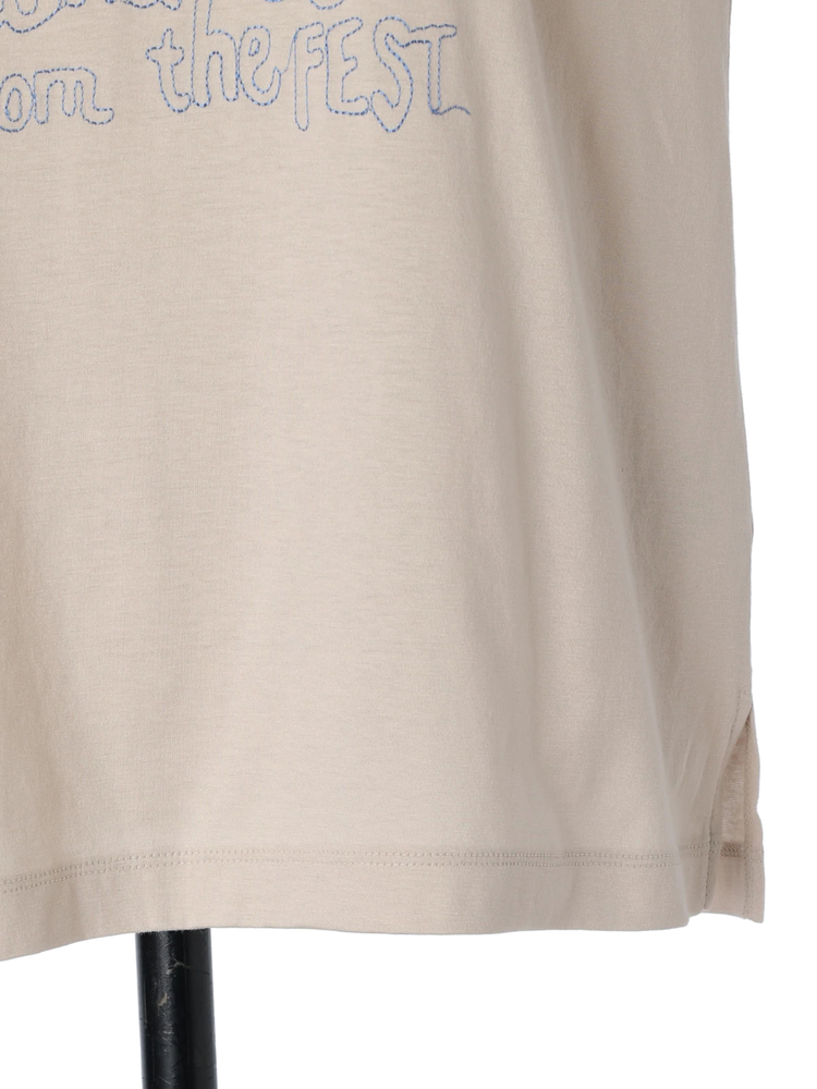 COOMB(クーム) |刺しゅうロゴＴシャツ