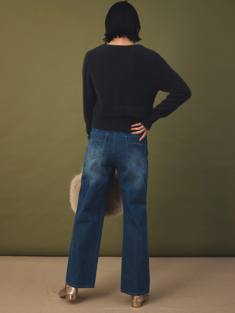 COOMB(クーム) |フェザーニットカーディガン