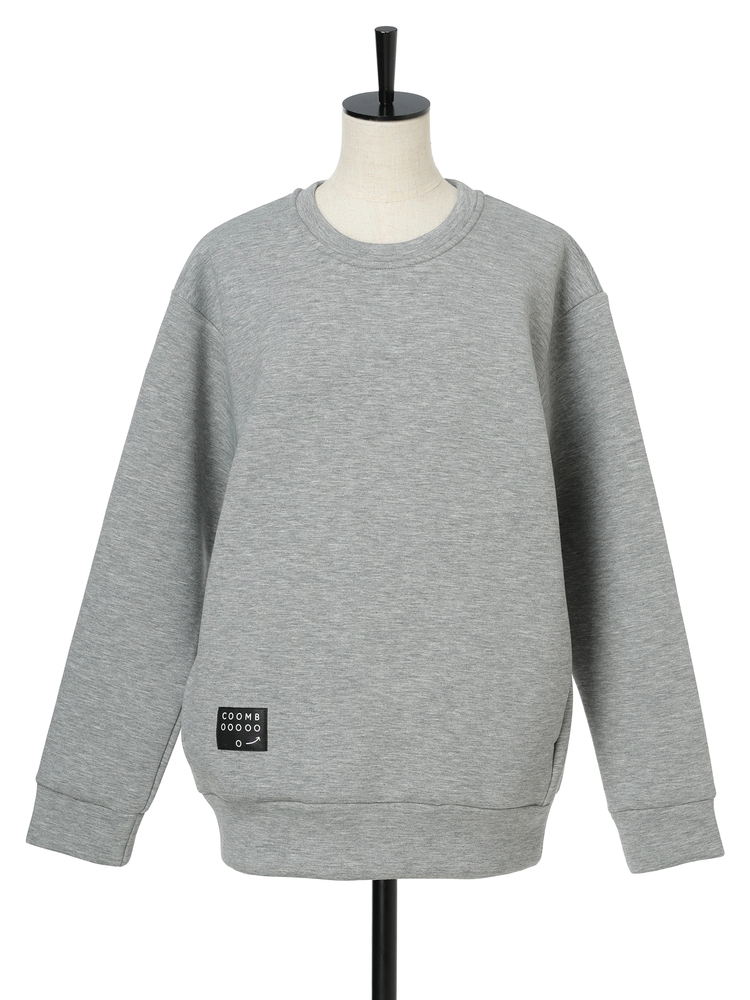 COOMB(クーム) |W air crew neck sweat / ダブルエアークルーネックスウェット