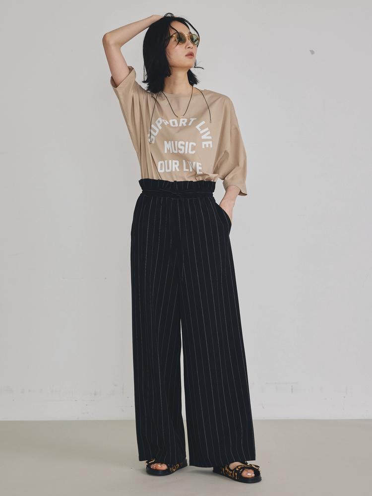 COOMB(クーム) |ロゴプリント5部袖Tシャツ