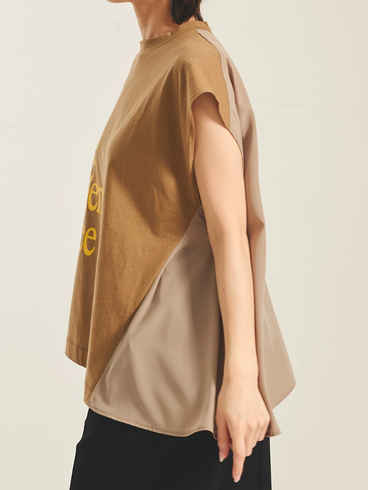 COOMB(クーム) |アシンメトリーロゴＴシャツ