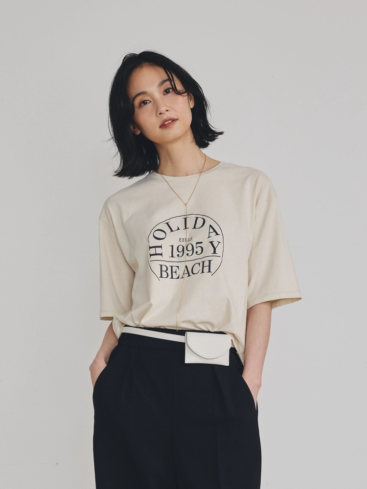 COOMB(クーム) |HORIDAYロゴプリントＴシャツ