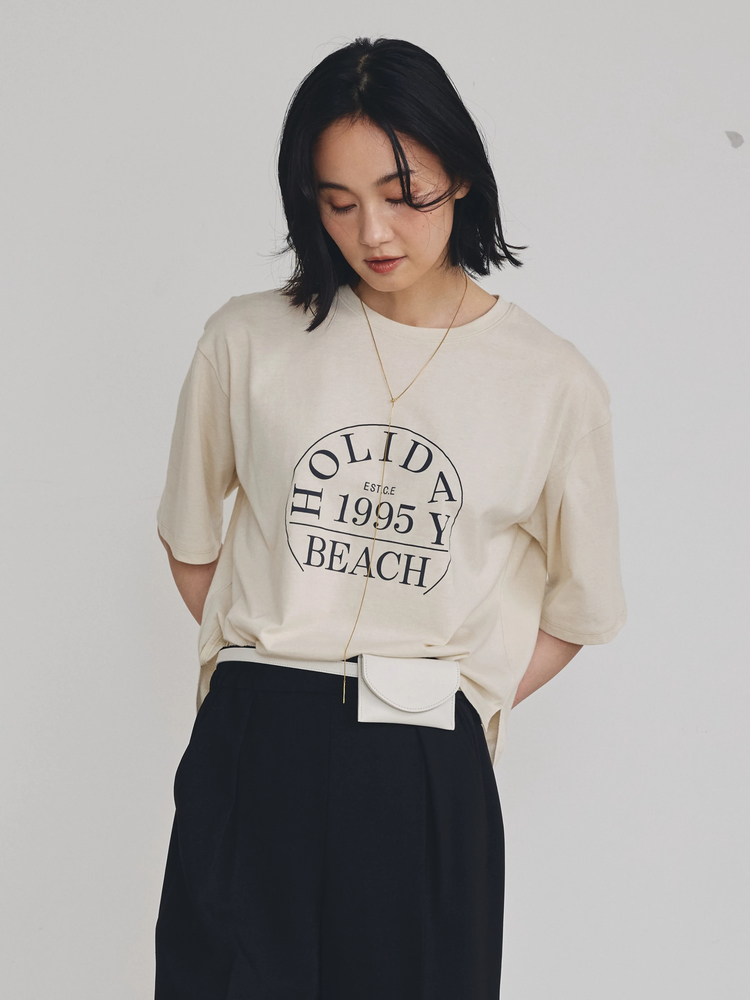 COOMB(クーム) |HORIDAYロゴプリントＴシャツ