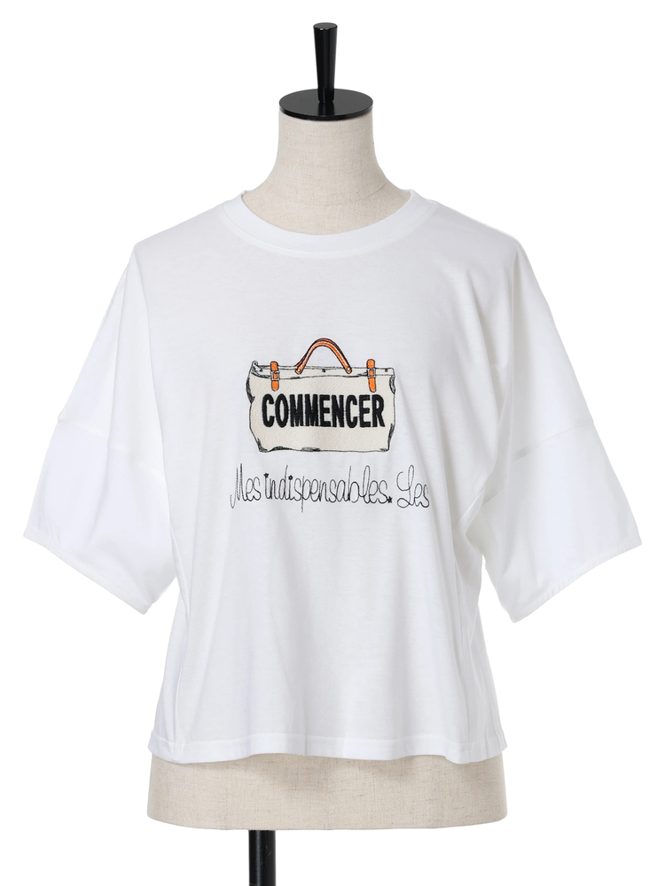 COOMB(クーム) |バッグモチーフＴシャツ