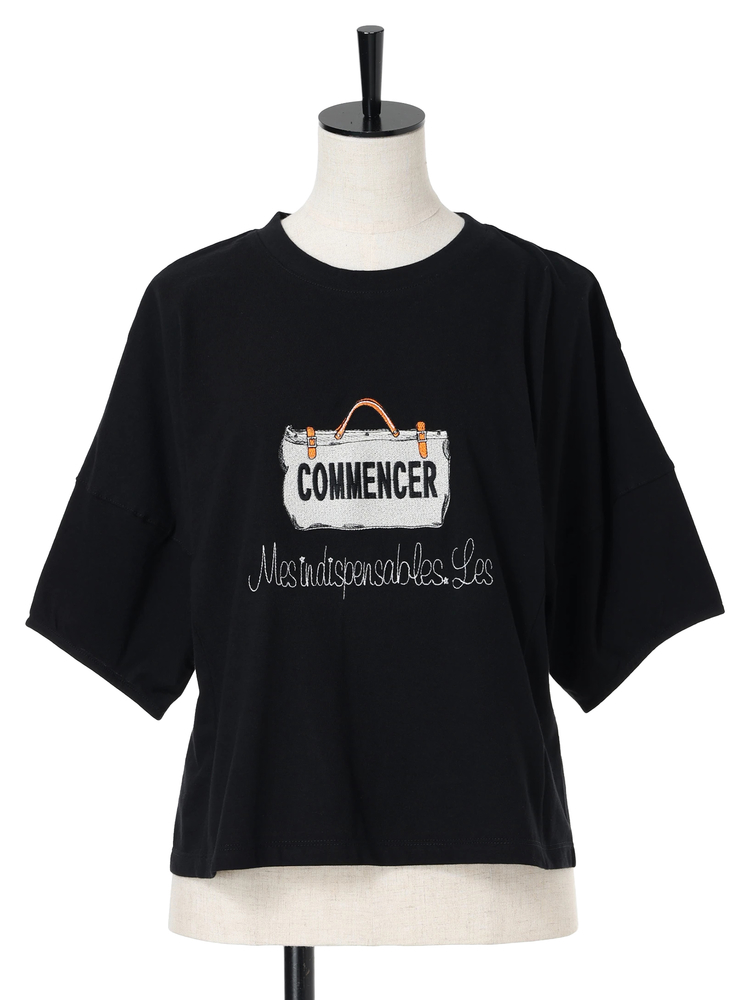 COOMB(クーム) |バッグモチーフＴシャツ