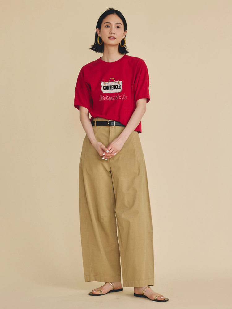 COOMB(クーム) |バッグモチーフＴシャツ