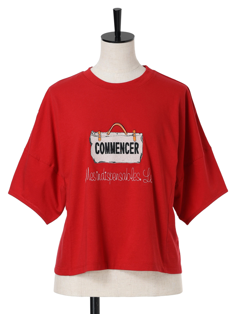 COOMB(クーム) |バッグモチーフＴシャツ