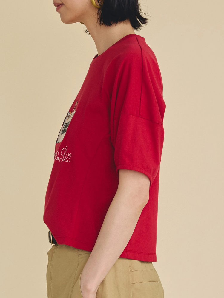 COOMB(クーム) |バッグモチーフＴシャツ