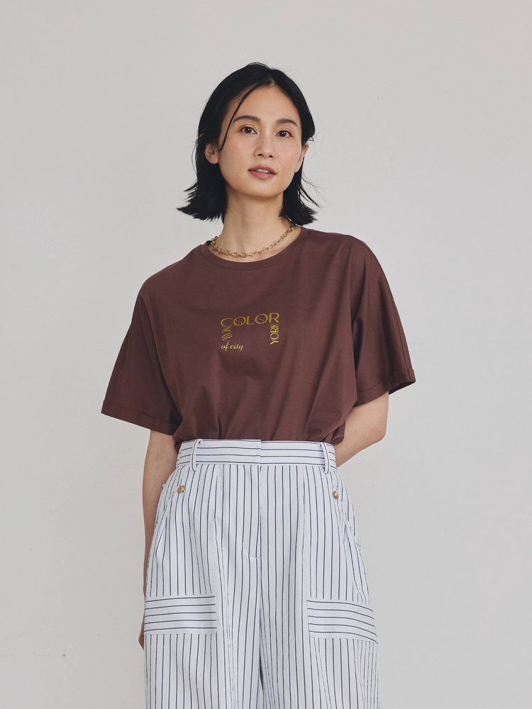 COOMB(クーム) |シルケットジャージロゴＴシャツ