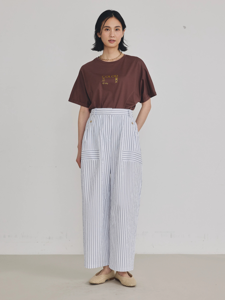 COOMB(クーム) |シルケットジャージロゴＴシャツ