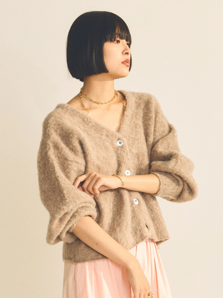 Arumlily by COOMB(アロームリリーバイクーム) |モヘアブレンドニット