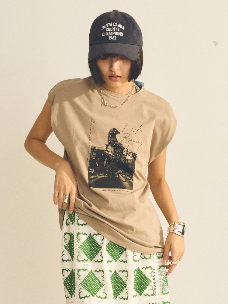 Arumlily by COOMB(アロームリリーバイクーム) |フォトプリントTシャツ