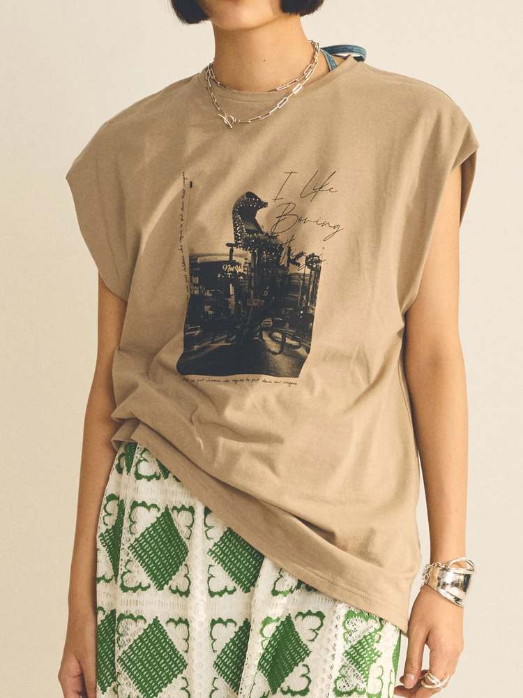 Arumlily by COOMB(アロームリリーバイクーム) |フォトプリントTシャツ